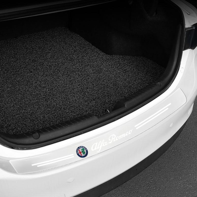 Adesivo Protettivo Trasparente per Emblema Baule Auto per Alfa Romeo Giulia Stelvio Giulietta Spider GT 4C 8C Mito Brera Modifica
