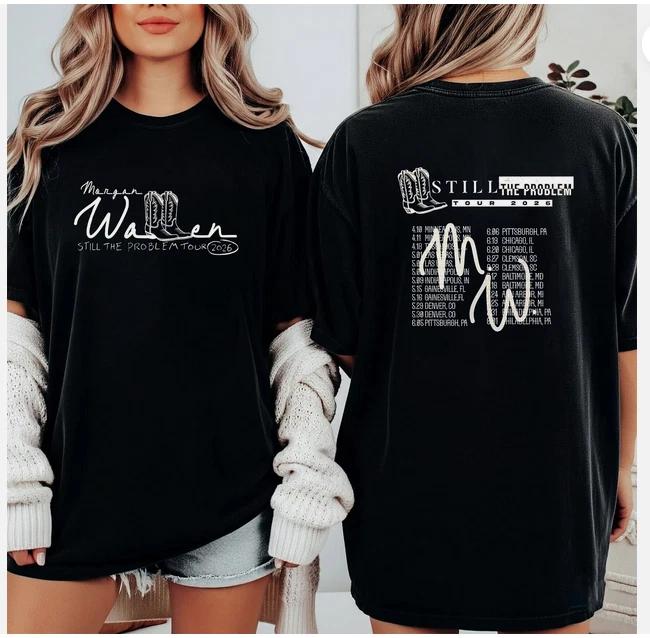 2026 Still the Problem Morgan Wallen Tour TShirt M