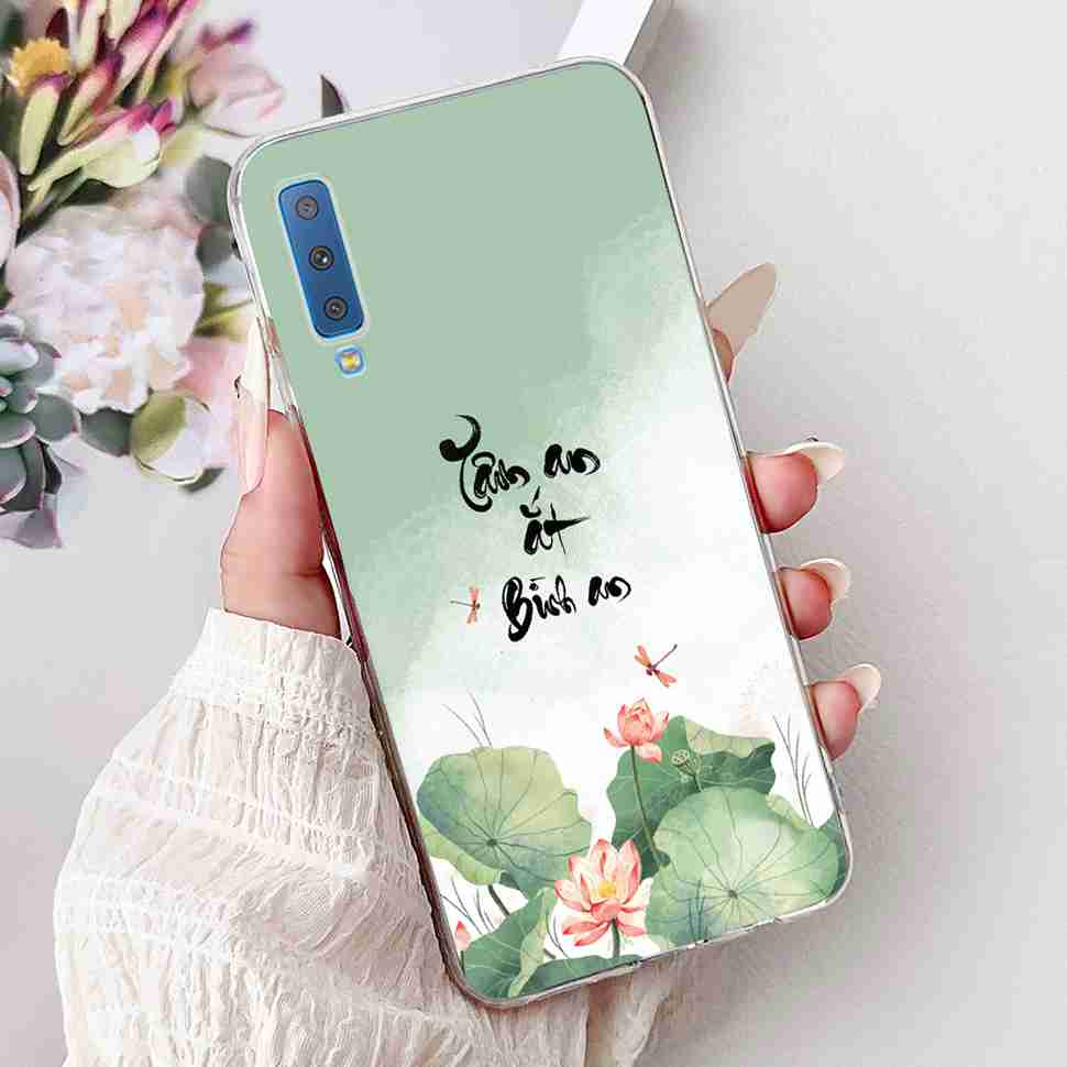 For Samsung Galaxy A7 2018 Case SM-A750F Fashion Colorful Butterfly Soft Silicone Cover For Samsung a7 A7 2018 6.0" Cases Bumper