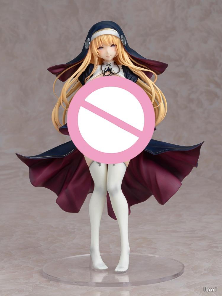 Maxcute Anime Sexy Figures Nun Charlotte 1/6 Ver. PVC Action Figure 18 ± for Adult Collection Gift Model Toys 26CM