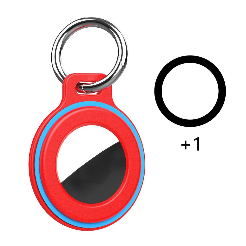 For Apple Airtags Locator Silicone Protect Case For Kids/Pet/Backpack With Strap Lanyard + Keychain AirTag GPS Tracker Accessory