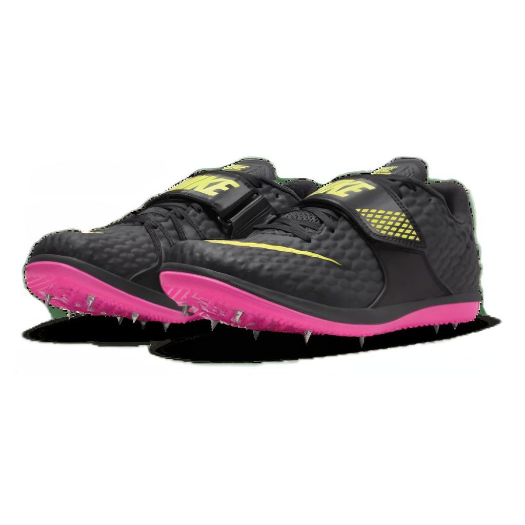 New Nike High Jump Elite 'Anthracite Light Lemon Twist Pink' 806561-003