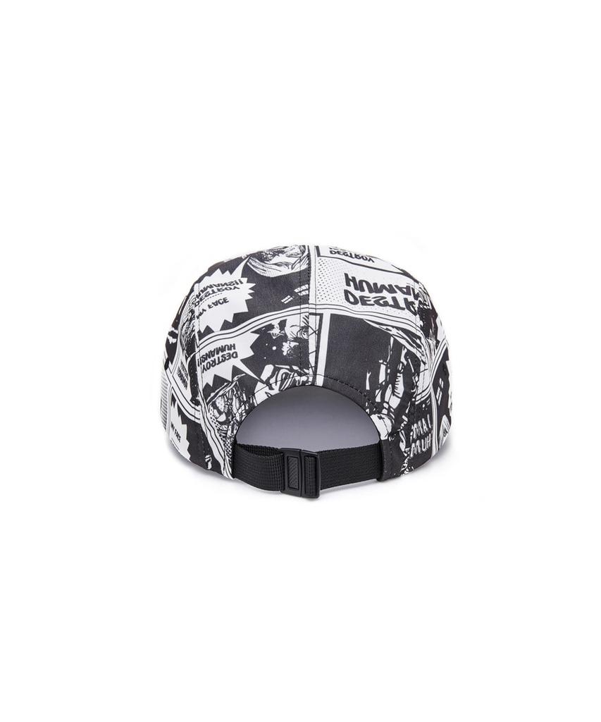Aimnaseohyumeonbiing Printed Camp Hat - White