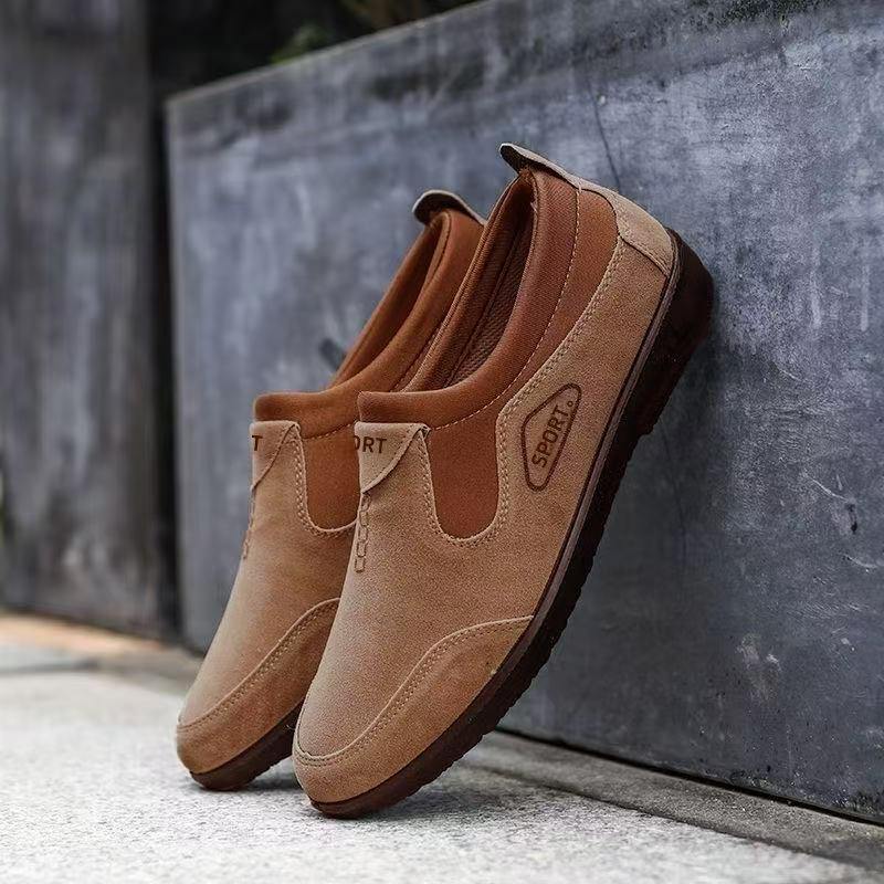 

Men s Shoes Spring and Autumn Men s Casual Men s Shoes Soft Sole Soft Surface Lazy Doudou Shoes 44
