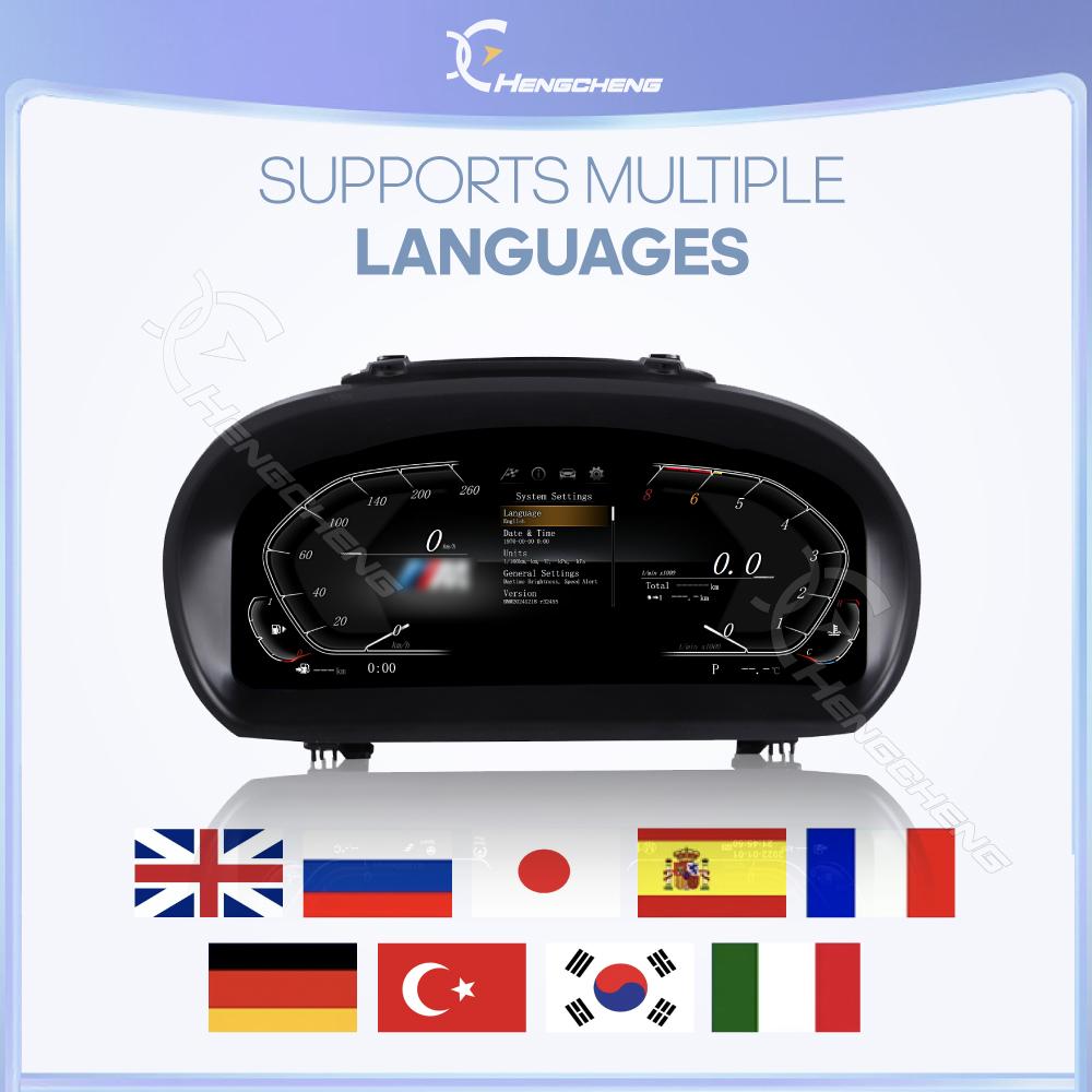 For BMW 1 Series E87 2006-2011 Car Digital Cluster LCD Dashboard Carplay Cockpit Virtual Instrument