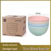 Eco-Friendly Wheat Straw Tableware Set: Portable Fork, Spoon, Chopsticks (3-Piece) + Cup, Bowl, Plate (6-Piece) - Ideal Promotional Gift