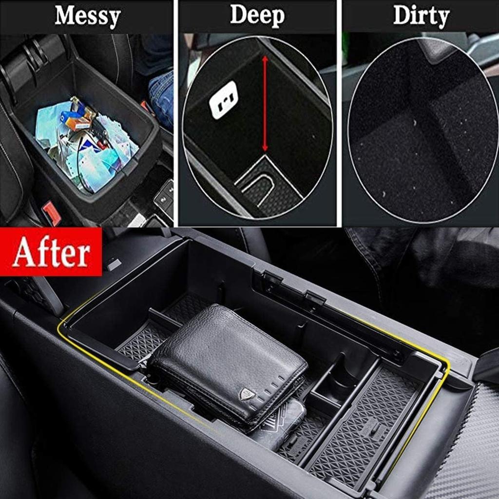 For Center Console Organizer Tray -2025- For MAZDA3 Center Armrest Box