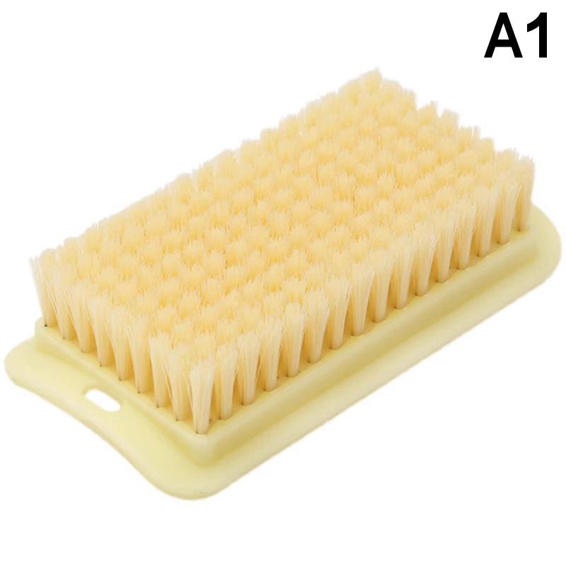 Long-lasting Cleaning Brush Durable Hard Bristle Laundry Brush Not Damaging Clothes Anti Slip Grip Home Use Clothes