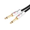 Hifi 6mm 6N OFC Stereo Jack Audio Cable Unbalanced Guitar Patch Cords Speaker Microphone Instrument Cable