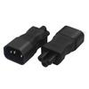 Portable Male To Female C14 To C13 Adapter C14 To C15/C14 To C5/C14 To C7 Power Cable Adapter Transfer Plugs ABS-made