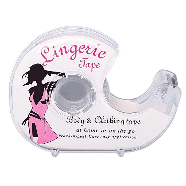 Free Sample Body Invisible Skin Shoulder Womens Lingerie Fashion Adhesive Double Sided Garment Tape Body Clothing Tape