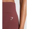 Gymshark Everyday Seamless Leggings Burgundy Brown B7a3l Rbqv