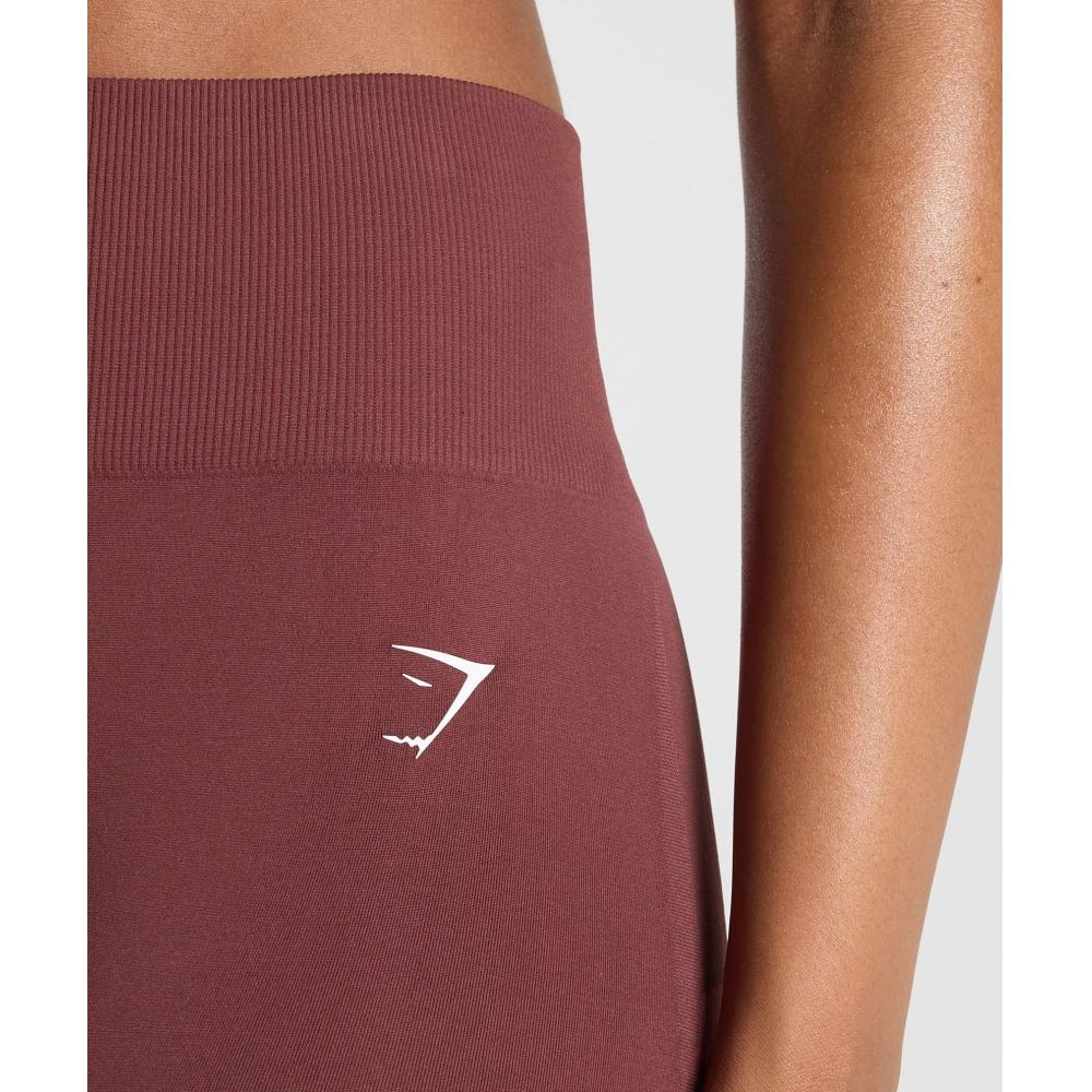 Gymshark Everyday Seamless Leggings Burgundy Brown B7a3l Rbqv