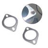 2Pcs Universals Exhaust Pipe Gasket with Two Holes Exhaust Downpipe Flange Automobile Parts Easy to Installation