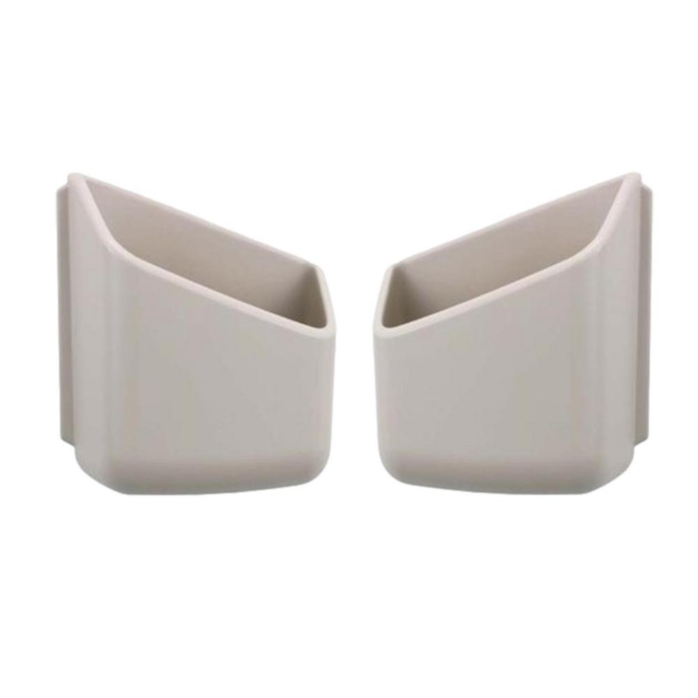 Storage Box for Car Seat Side Strongly Adhesive Organizer Box for Car Interior Accessory Holds Keys Sunglasses and More