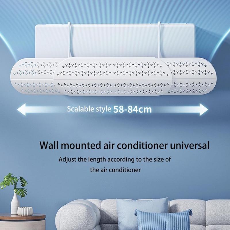 Adjustable Air Conditioning Windshield Baffle Air Supply Shield Suitable for Comfortable and Controlled Air Supply