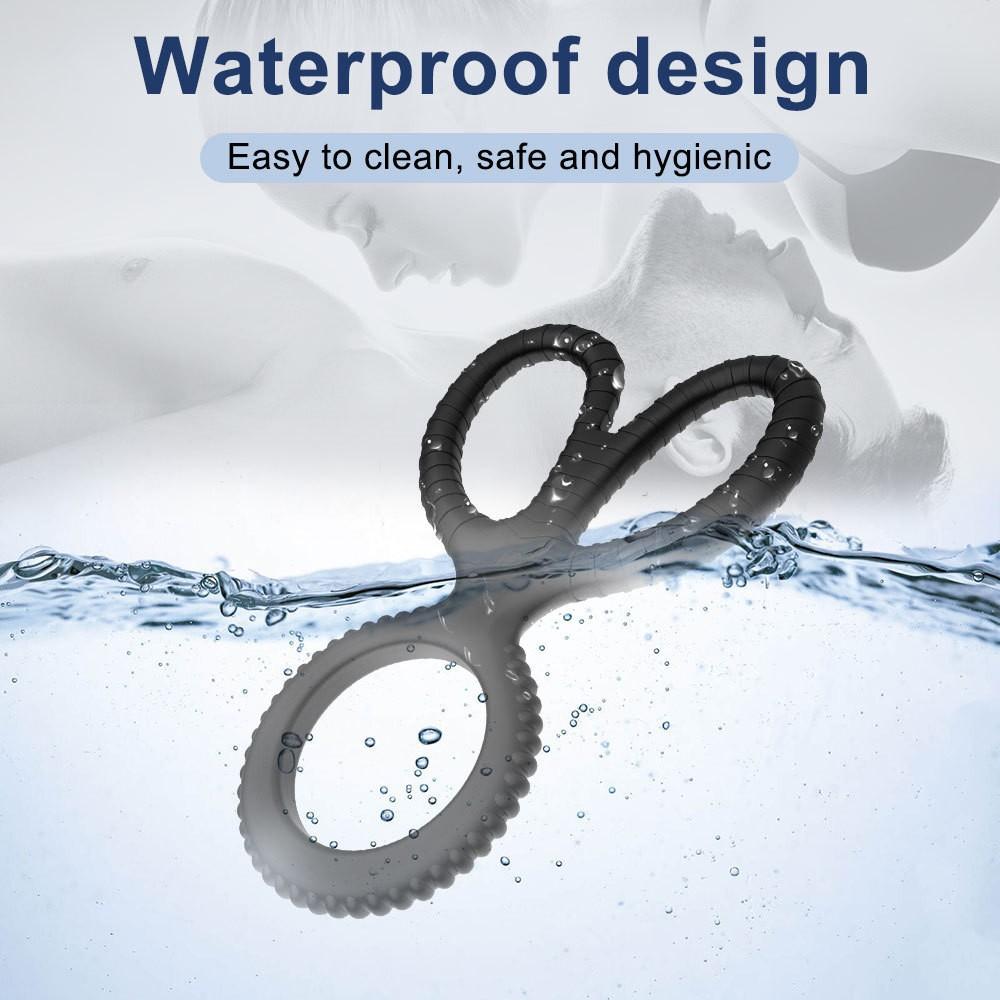 Silicone Penis Ring Scissors Semen Cock Ring Dick Erection Cock Ring Delay Ejaculation Men Sex Toys Adult Sex Products Joinjjtoy