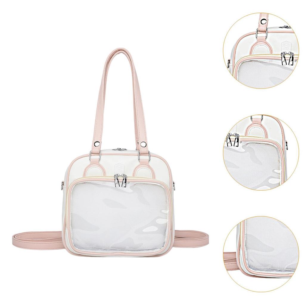 Ita Bag Removable Strap Clear Window Itabag DIY Multipurpose Crossbody Bag for