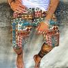 Vyriškos geometrinės kaukolės dryžuotos maudymosi kelnaitės Šortai Board shorts Žemas liemuo Laisvalaikio Hip-Hop Lauko Kasdieniai Šventiniai