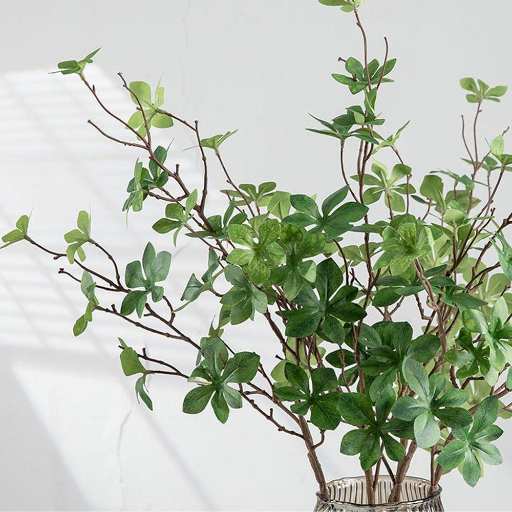 Elegant Artificial Eucalyptus Leaves Non-Fading Artificial Plastic Flowers  Wedding Hotel Decor