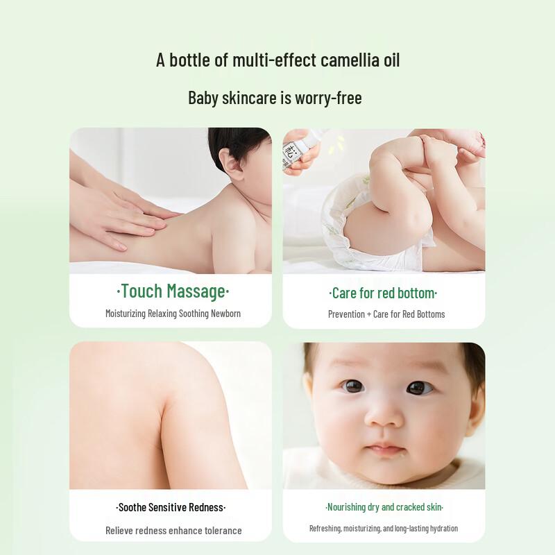 Songda Baby Camellia Óleo de Massagem e Cuidados com a Pele 50ml