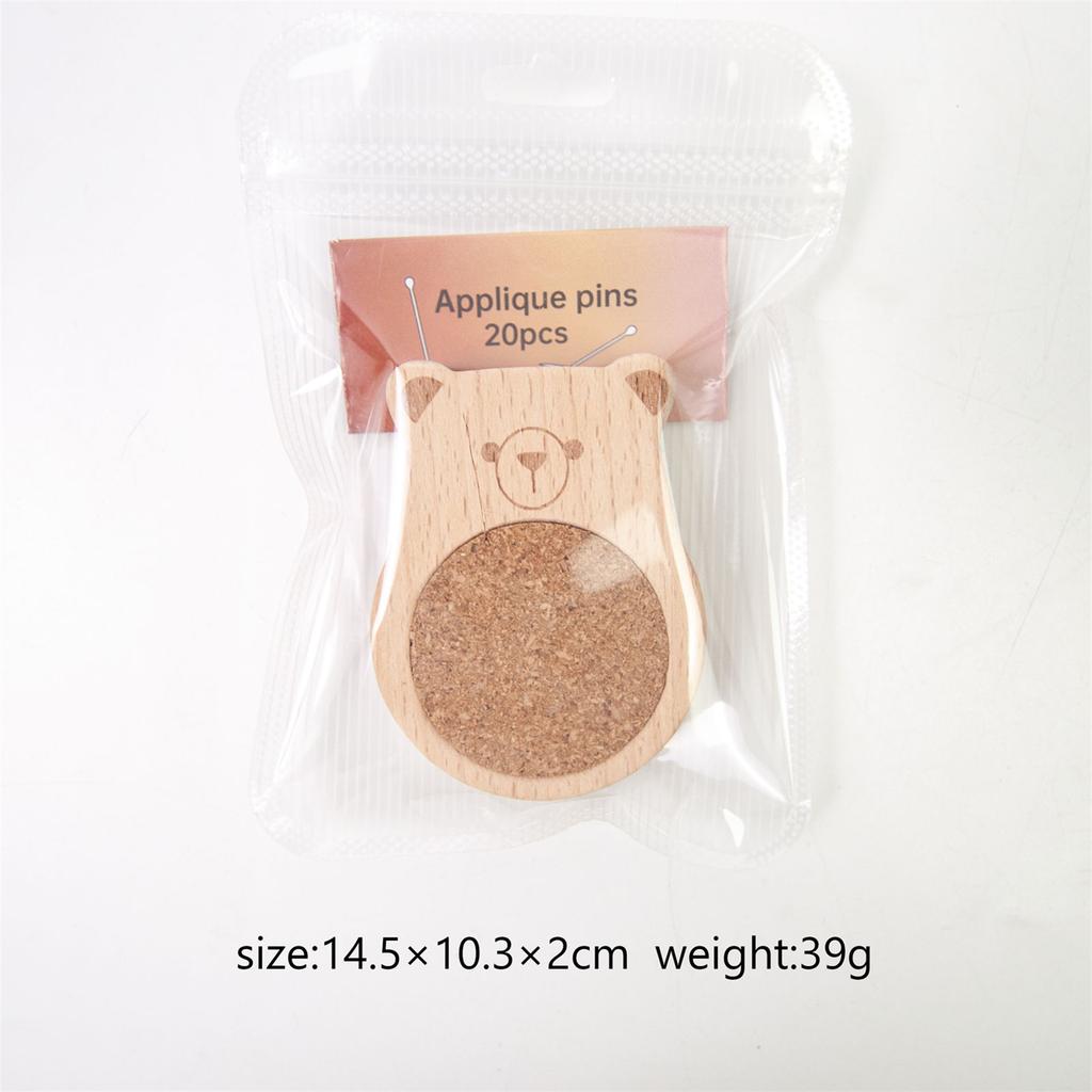 Wood Needle Pin Cushion Sewing Pin Holder Needle Pin Organizers for Dressmaking Quilting Needlework Sewing Pin Cushion