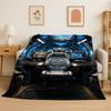Cockpit Cabin Aircraft Control Dashboard Flannel Blanket Soft Throw Blanket for Bedroom Living Room Bed Travel Picnic Nap Cover