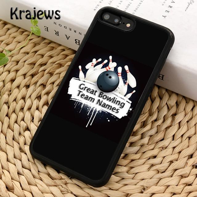 

Krajews Bowling ball Soft Phone Case Cover For iPhone 17 Air 16 15 14 plus 11 12 13 pro max coque Shell Fundas iPhone 13