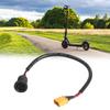Snel te Installeren Elektrische Scooter Oplaadsnoer Weerbestendig Universeel Mobiliteit Oplaadkabel voor Scootmobielen