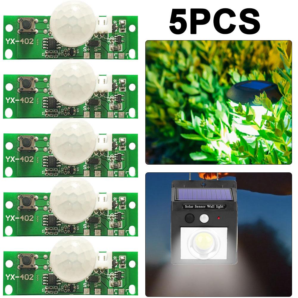 

5Pcs 3.7V DIY сонячна лампа друкована плата управління датчик модуль інфрачервоний контролер