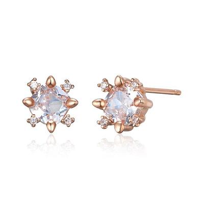 [CRANNE] Silberne Big Point Cubic Ball Ohrringe C24EB330