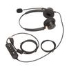 USB-Business-Headset ENC Noise Cancelling Binauraler kabelgebundener Bürokopfhörer mit Lautsprecherlautstärke
