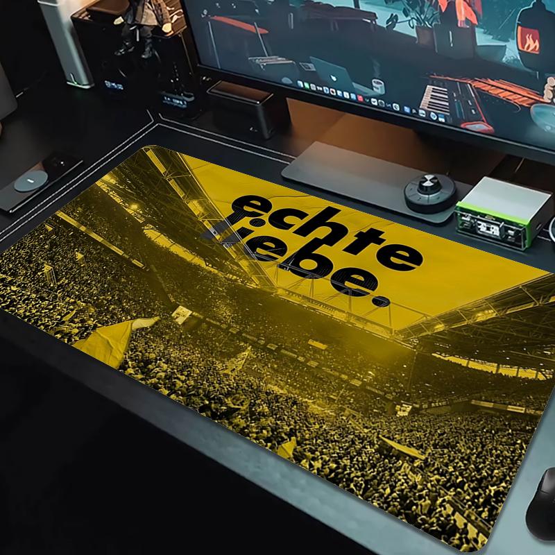 Tappetino Mouse Dortmund Grande Cuscino Tavolo da Gioco Antiscivolo Laptop Tablet Mousepad Grande Tappetino XXL Mini PC Tappetino da Gioco Con bordo bloccato_XIA