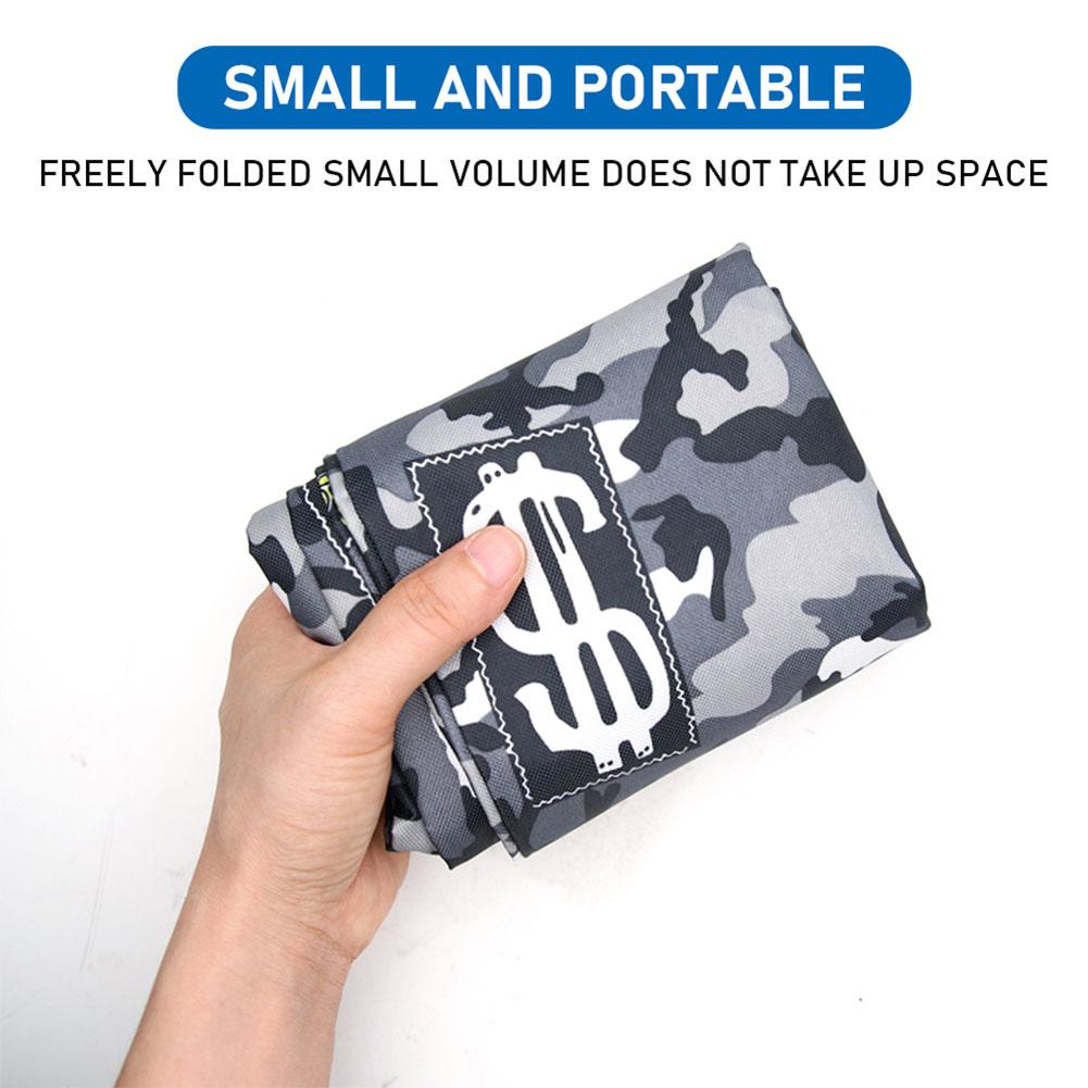 130cm Folding Camouflage Fishing Umbrella Bag Waterproof Large Capacity Fishing Rod Fishing Tackle Storage Bag