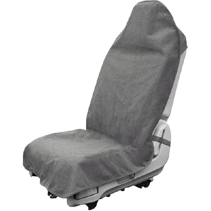 Waterproof Car Towel Seat Cover, Sweating Non-Slip Premium Towel Carseat Cover Protector, Universal Soft Machine Washable Car Truck SUV Front Seat