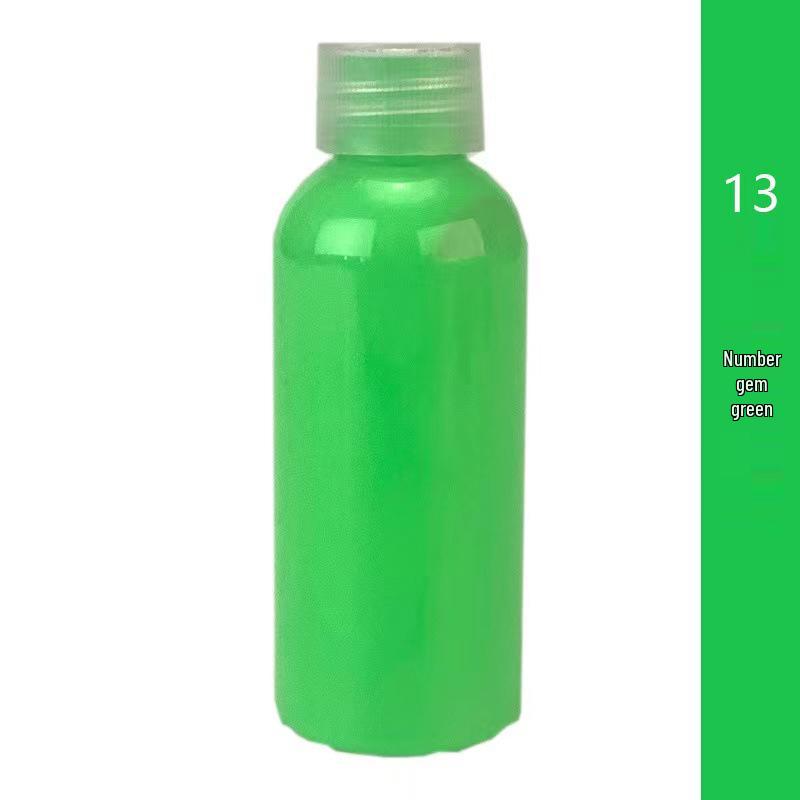 DIY Acrylic Bear Art Fluid Paint Set for Creative Highlights