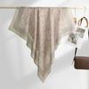 110cm Size Voile Scarf Square Shape Muslim Women Hijabs Fashion Floral Printed Scarf  Cultural Wear