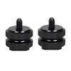 Hot Shoe to 1/4 Adapter Camera Hot Shoe Mount Adapter Flash Shoe to 1/4"-20 Male Post Adapter for DSLR Camera Gopro 12 DJI Rig