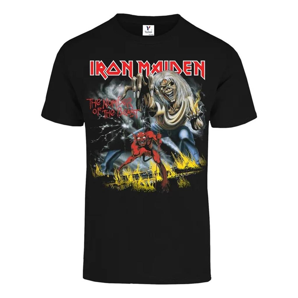 Iron Maiden The Future Past World Tour 2024 T-Shirt, Heavy Metal Rock Band Eddie Graphic Tee, Unisex Classic Black Streetwear, Music Fan Gift
