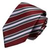 [Michiko London] Wrinkle-resistant Bonded Fabric with Lining for Added Volume. Made In Japan. KOSHINO Brand Tie. Striped Pattern. 100% Silk. Unisex.
