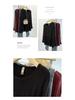 Plus Size Autumn Round Neck Ribbed Pullover Base Layer for Women - Slimming & Versatile