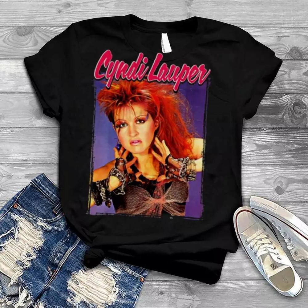The Music Legend 90s Cyndi Lauper Singer  shirt AE67 Unisex T-Shirt XXL