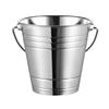 Yousheng Stainless Steel Ice Bucket, with Handle Portable Beverage Tub, Mirror Polished Durable Ice Tub, for Bars Parties KTV Beverage