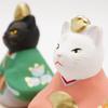 Fukubeya Hina Hina Doll by Toy Modern and perfect for celebrations and Seto-yaki Doll, Cat-Sided (Tachibana) Workshop. adorable, gifts.
