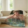 Love and Deepspace Xavier Blanket For Sofa Office Bed Plane Travel Sleep Read Relax Camping Soft And Warm