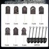 48Pcs Halloween Cake Toppers Tombstone Decorations Set for Halloween Party Spooky Cupcake Cookies Decorations