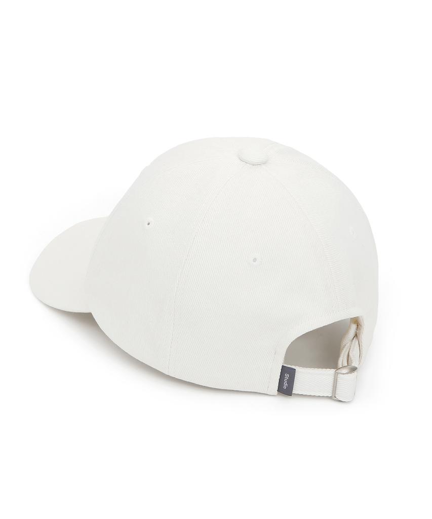 Eondeokeonteulolseutyudio Stud Logo Ball Cap Ball Cap / Jewel Stud / Batik Cream