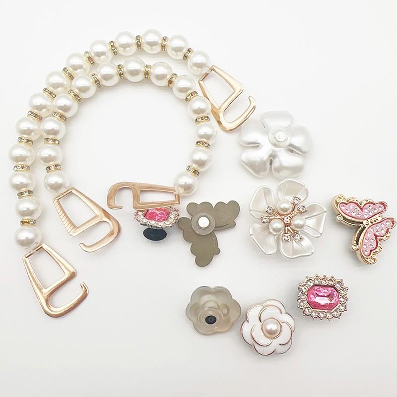Accessories  Diamond Butterfly Three-dimensional Buckle Upper Shoe Buckle