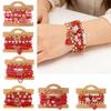 Stylish Valentine's Day Bracelets for Women Heart Charm Stackable Wristchain Trendy Accessory For Her