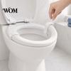 Toilet Seat Accessory Stabilizer, Clip-On No Drilling Required Clamps, Stable Fixation Stabilizer Clip Easy Installation Lid Lifter, for Home Bathroom